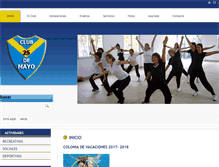 Tablet Screenshot of club25demayoolivos.org.ar